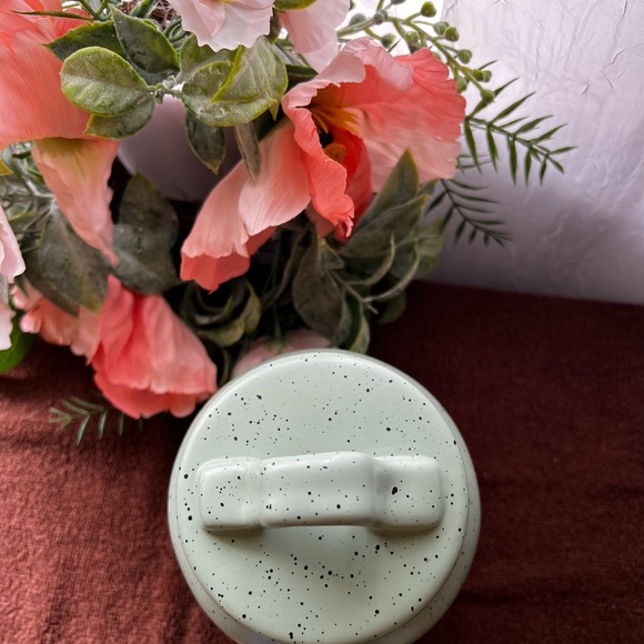 Green Speckled Trail Mix Jar - Picture 3 of 5